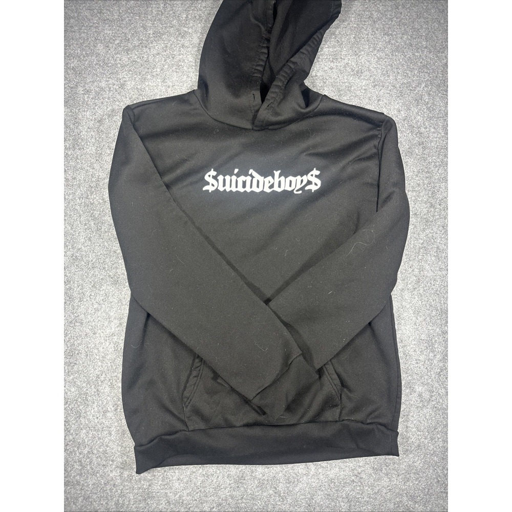 Suicide Boys Grey 59 Pullover Black Hoodie Mens Size 2XL Rapper Band Graphic